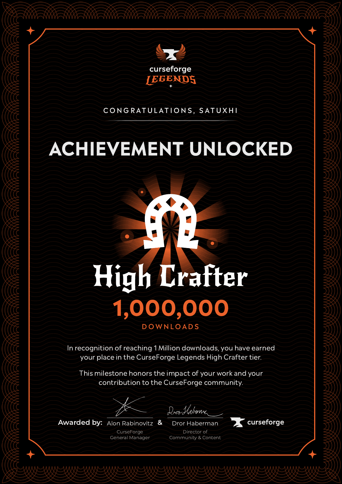 CurseForge Legends: High Crafter