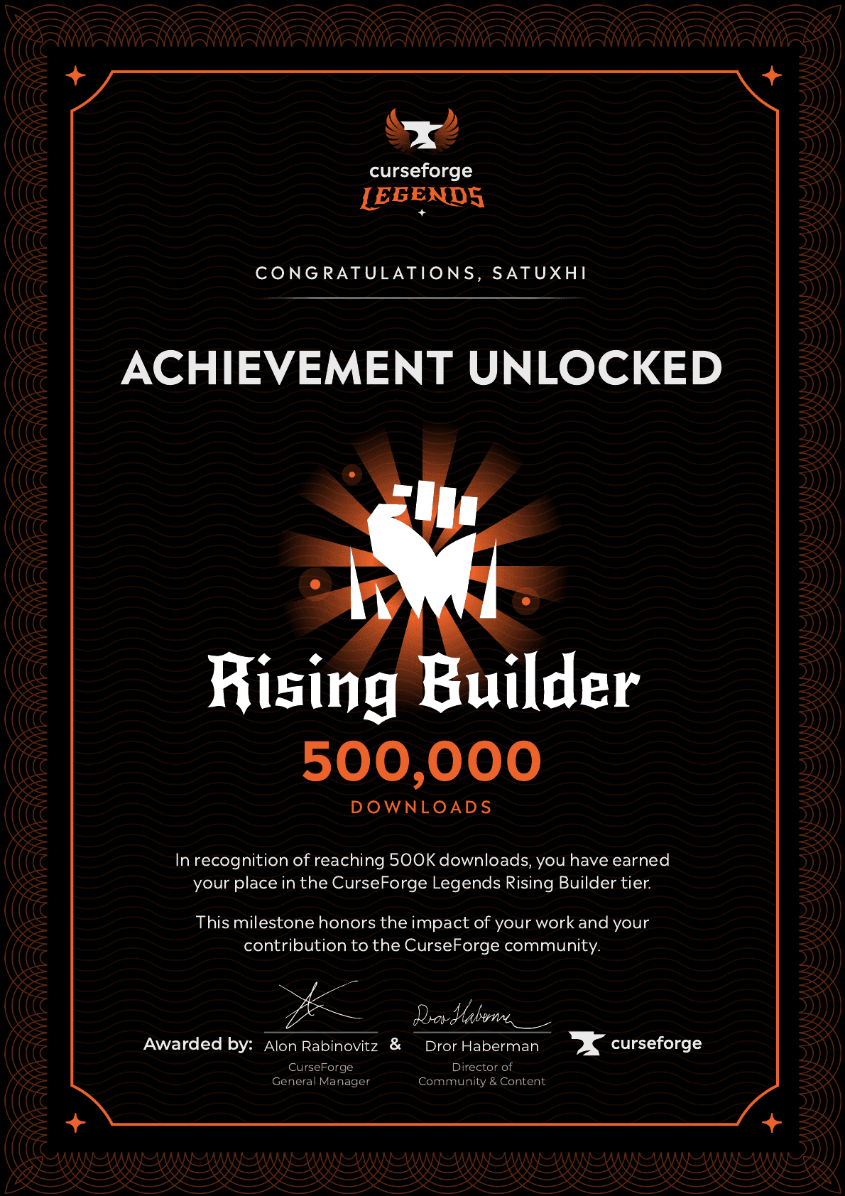 CurseForge Legends: Rising Builder