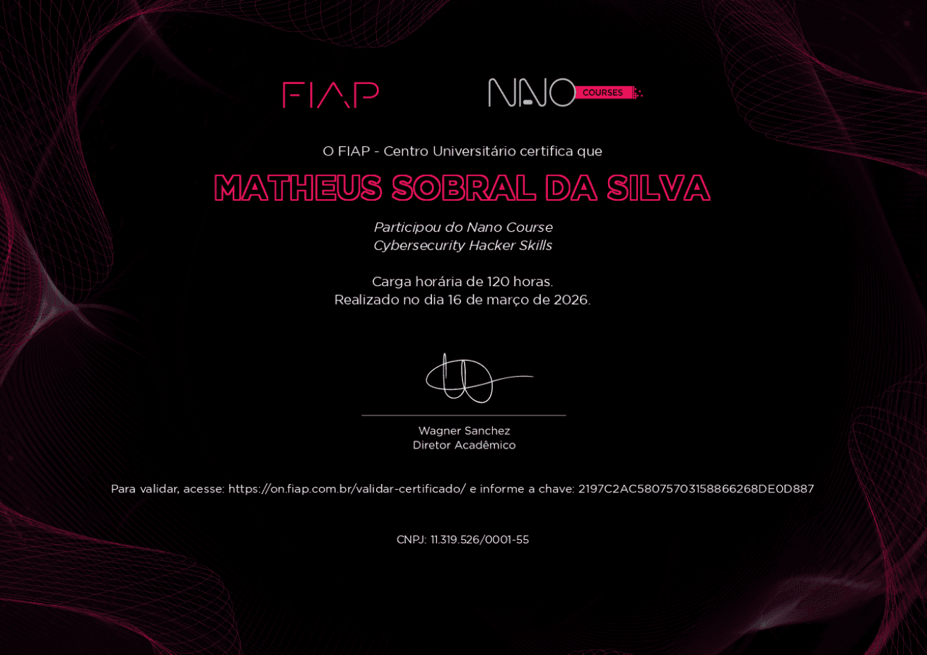 FIAP Cybersecurity Skills